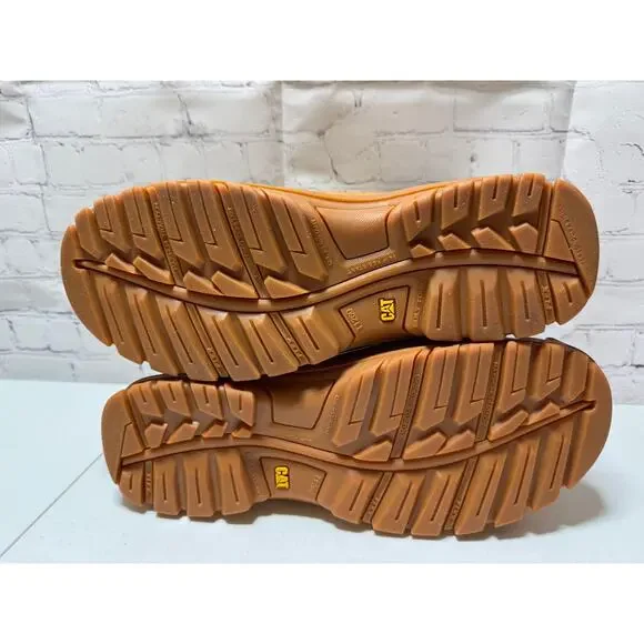 Caterpillar CAT Outline ST Steel Toe Work Boots Honey Reset Men’s 10.5 NIB - Picture 7 of 9